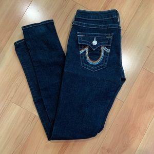 True Religion Dark Skinny Jean